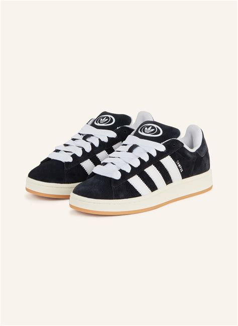 adidas campus schwarz-weiß